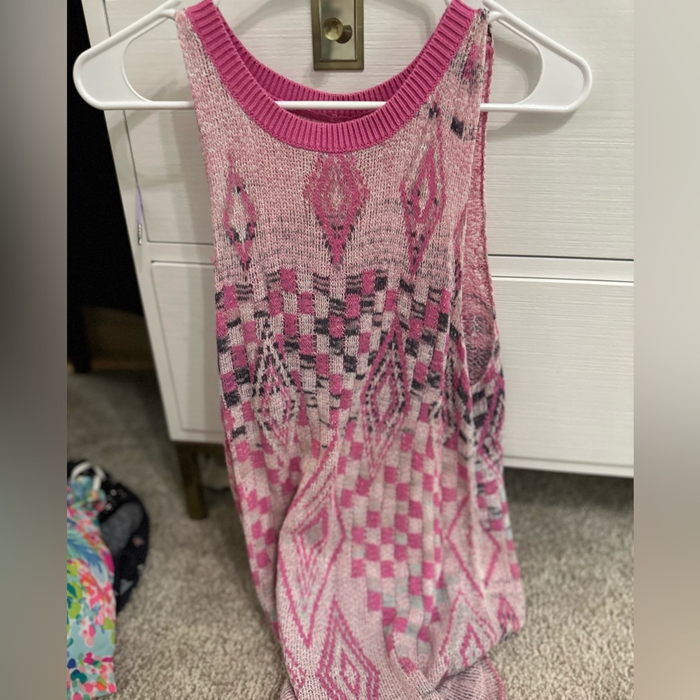 Pink summer top